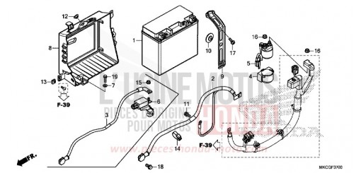 BATTERIE GL1800DAL de 2020